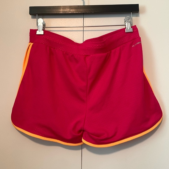 Reebok Play Dry Workout Ready Collection Pink & Orange Athletic Shorts Size M - Picture 6 of 8